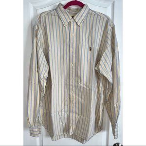 •Ralph Lauren• Striped Oxford Shirt